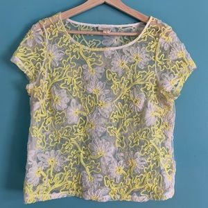 Anthropologie Sheer Top